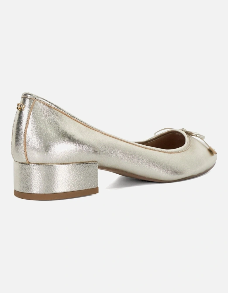 Dune model Hollies Court Shoes Female in Gold