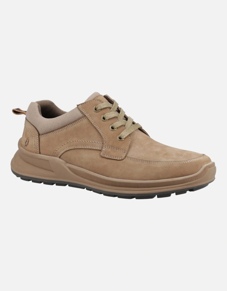 Adam Nubuck Men's Taupe Lace-Up Shoes