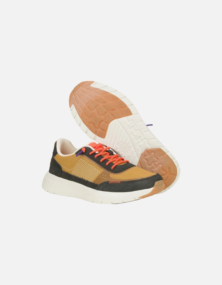 HEYDUDE Sirocco Alta Hype Nylon Men's Walnut Trainers