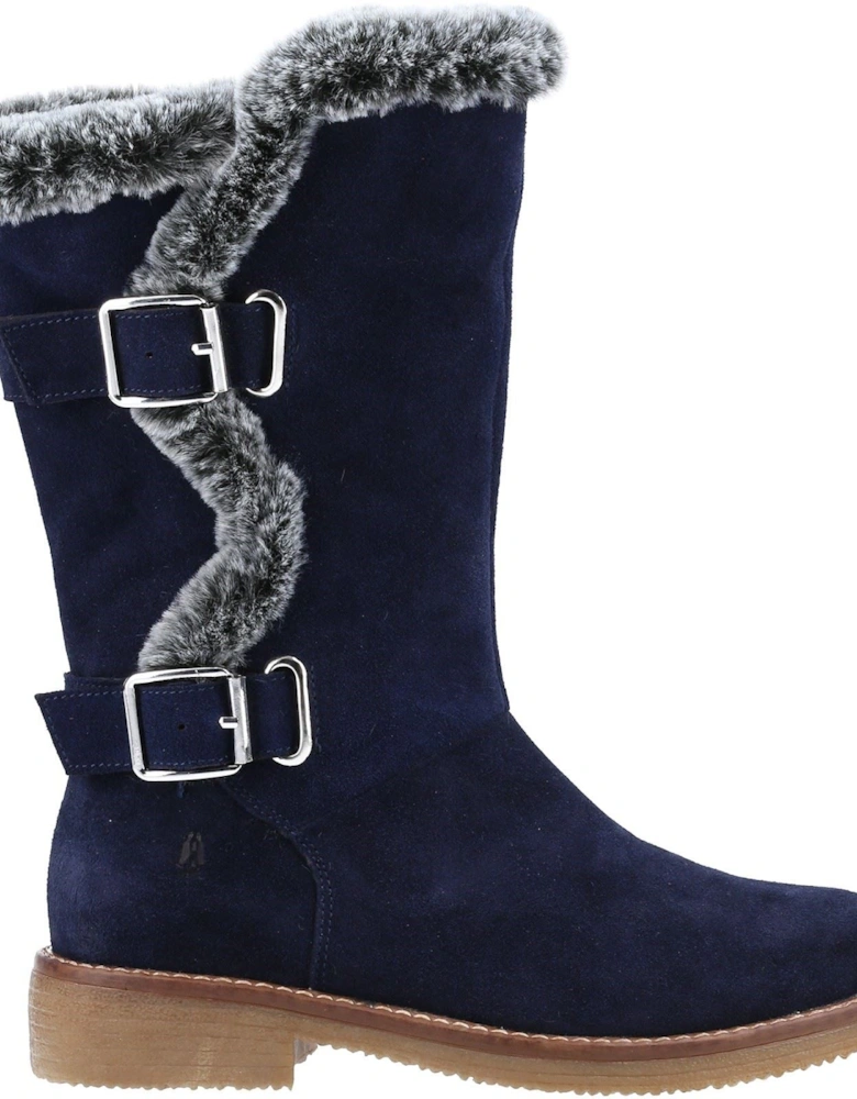 Megan Suede Women's Navy Boots