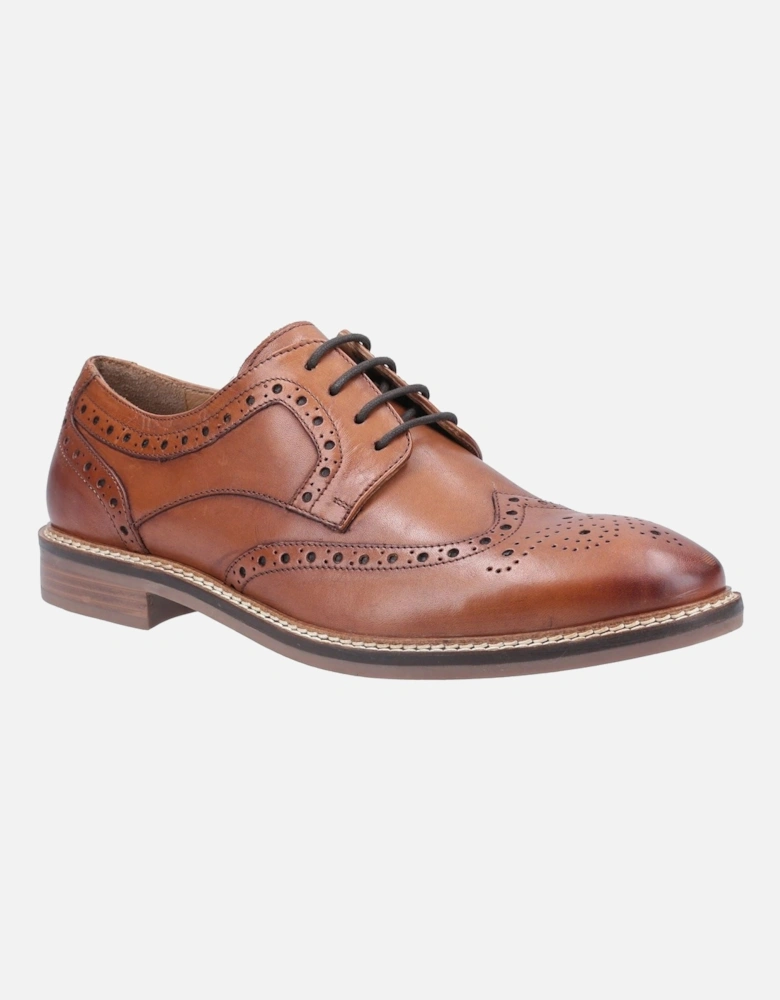 model Bryson Lace Shoes Male in Tan