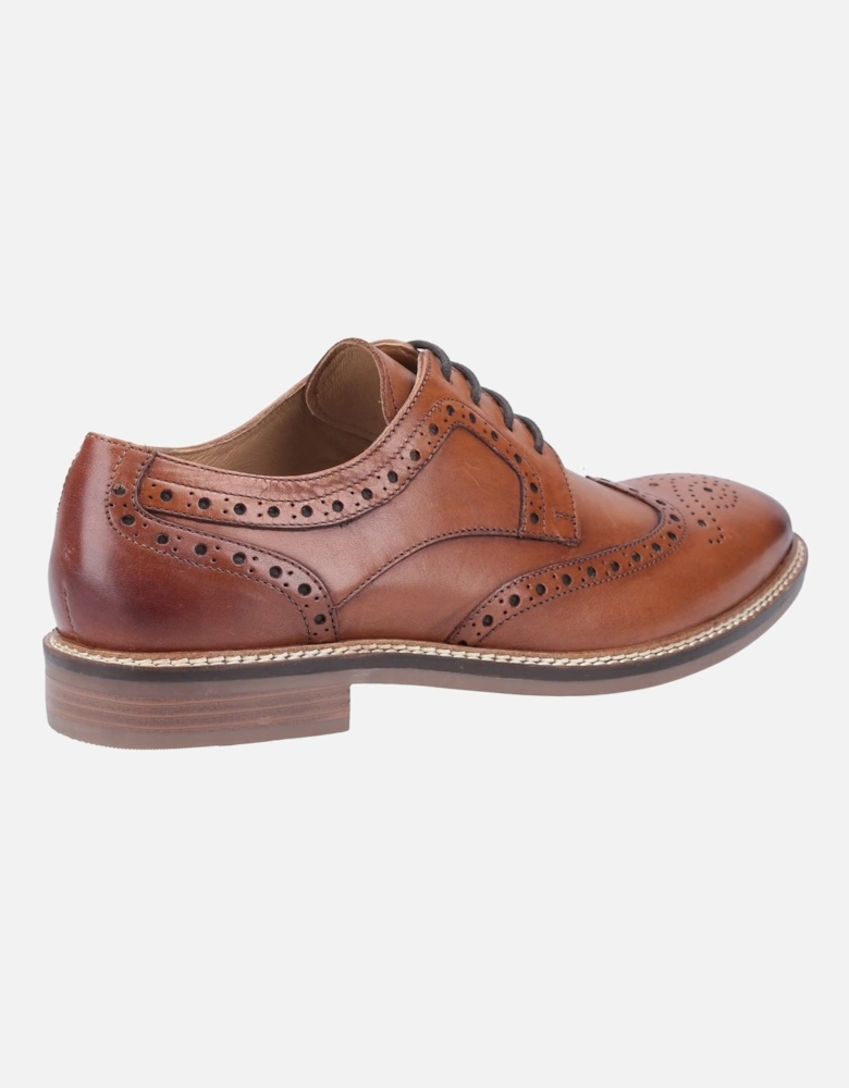 Bryson Leather Men's Tan Brogues Shoes