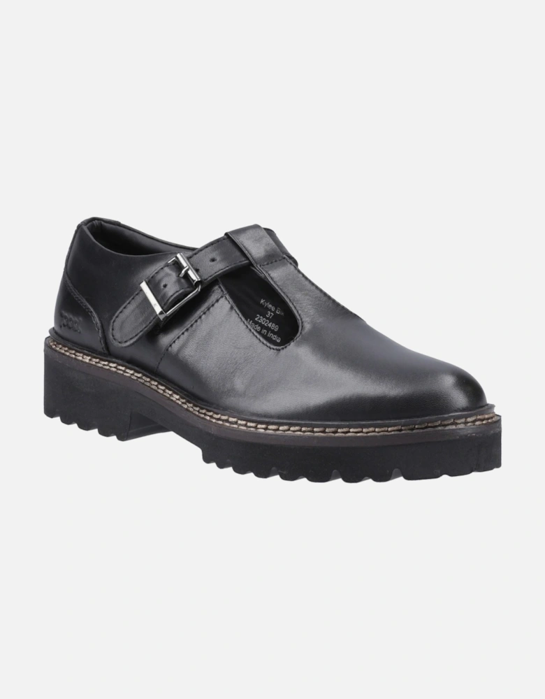 Kylee Leather Women's Black Shoes