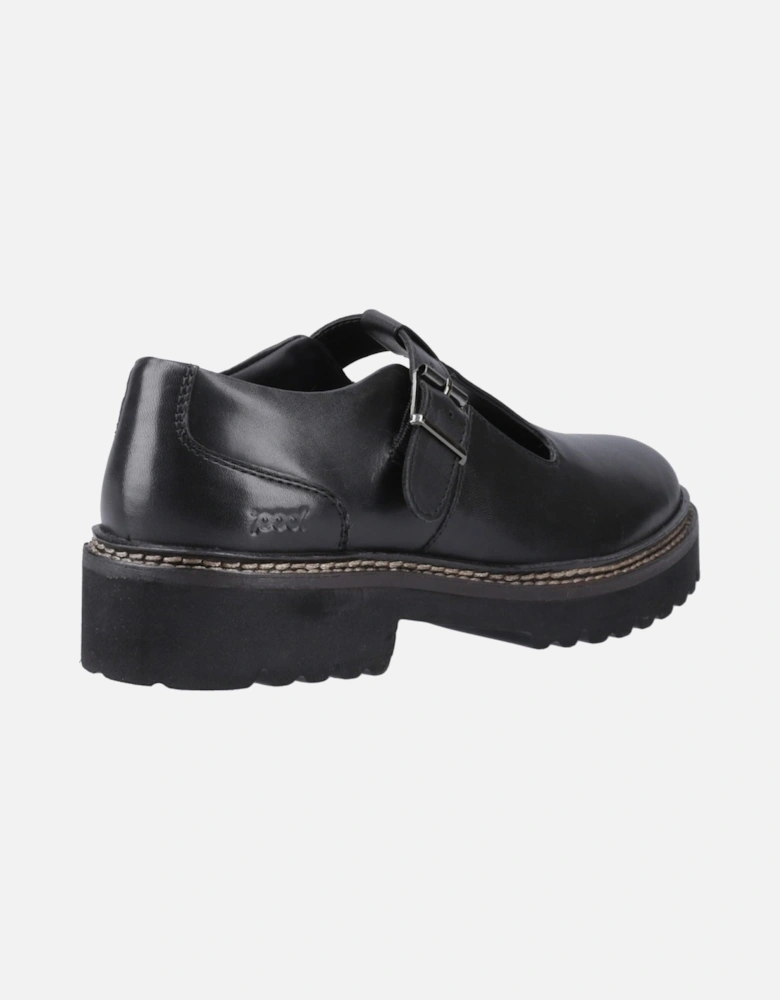 Kylee Leather Women's Black Shoes