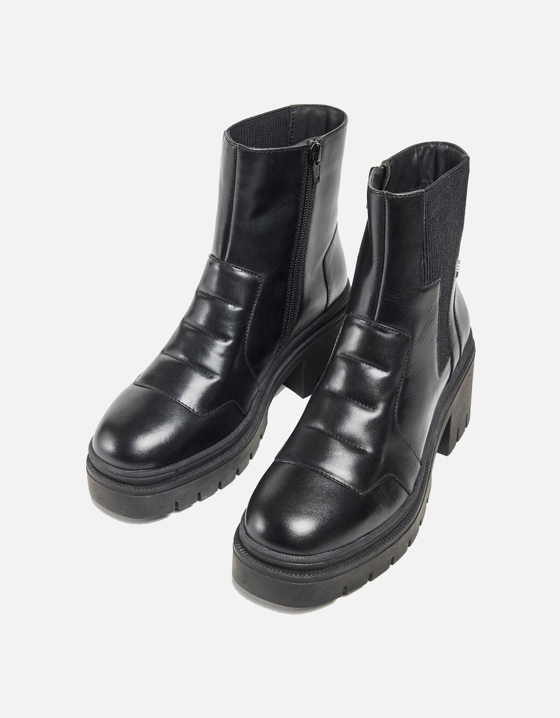 Lillian Leather Women's Black Boots