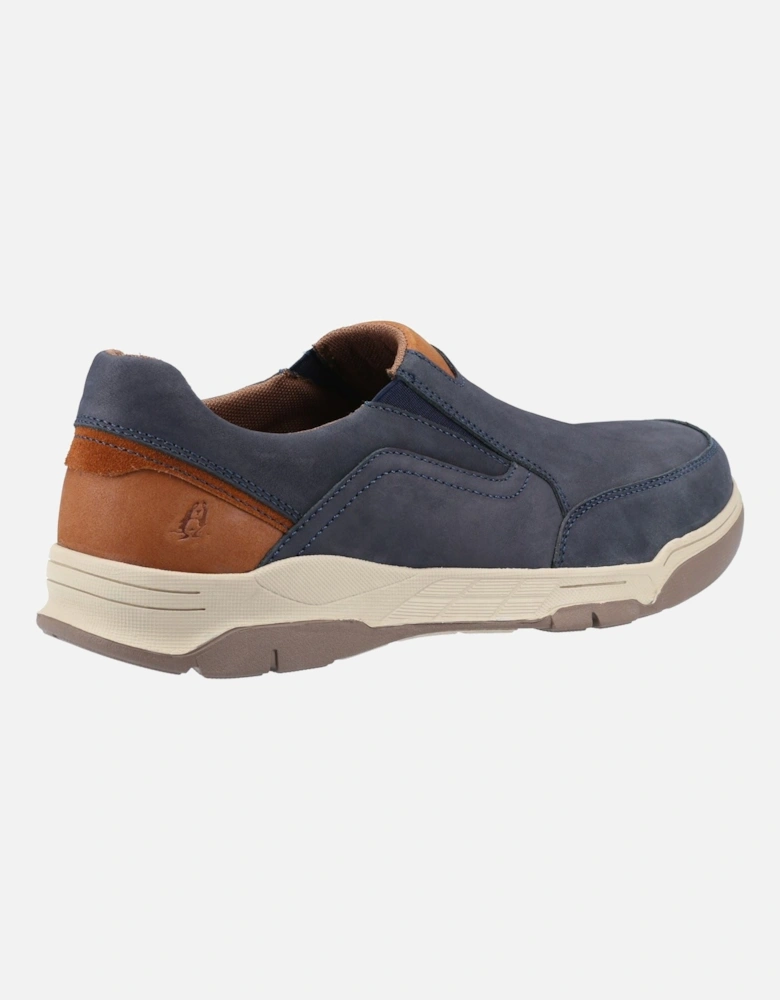 model Fletcher Shoe Male in Navy/Tan