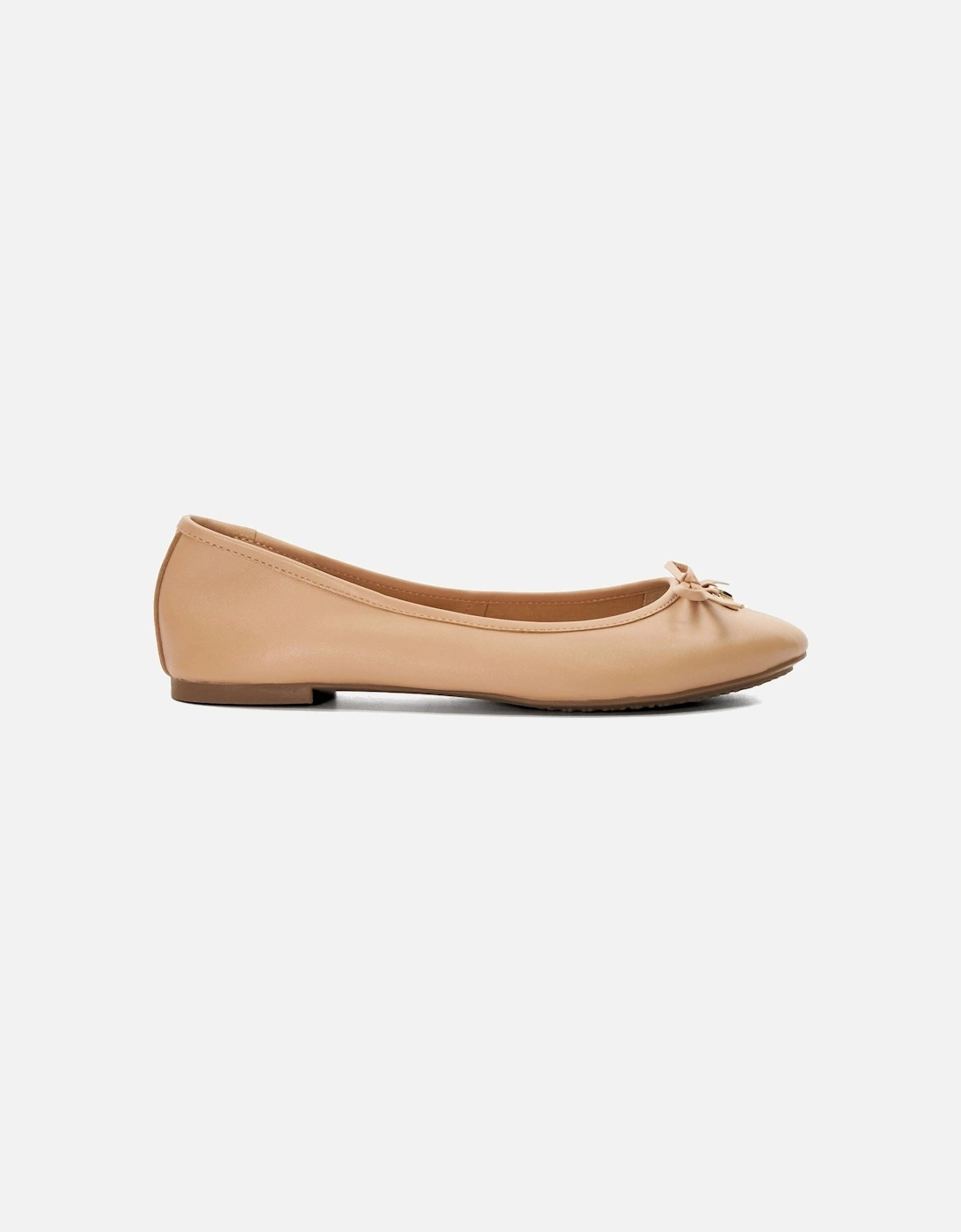 Dune Hallo Synthetic Women's Blush Flats