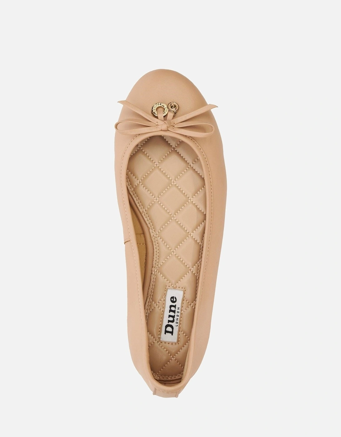 Dune Hallo Synthetic Women's Blush Flats