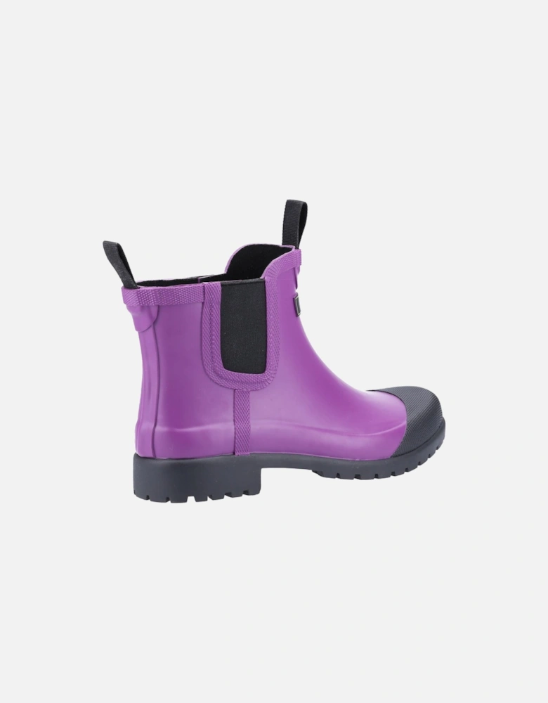 Blenheim Rubber Purple Wellington Boots