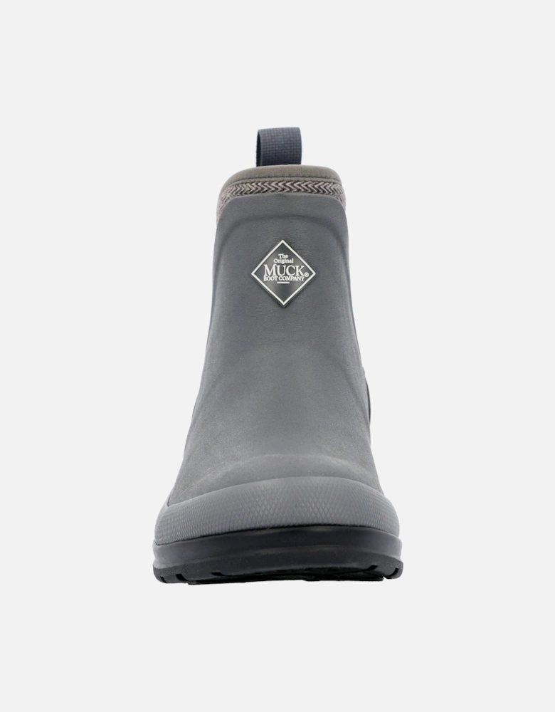 Muck Boots Originals Ankle Rubber Grey Wellington Boots