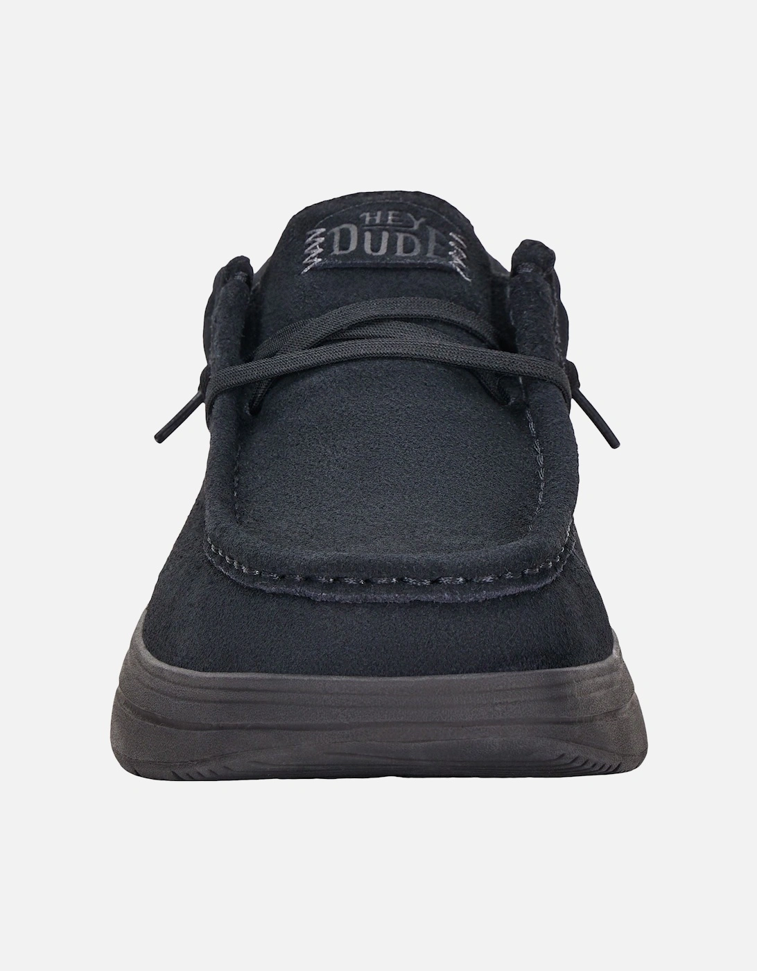 HEYDUDE model Wally X Suede Shoes Male in Black