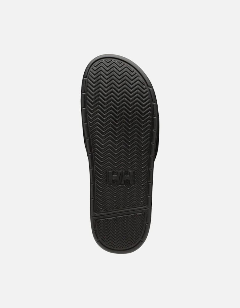 H/H Slide 60% Polyurethane/40% Polyester Men's Black/Gunmetal Slides