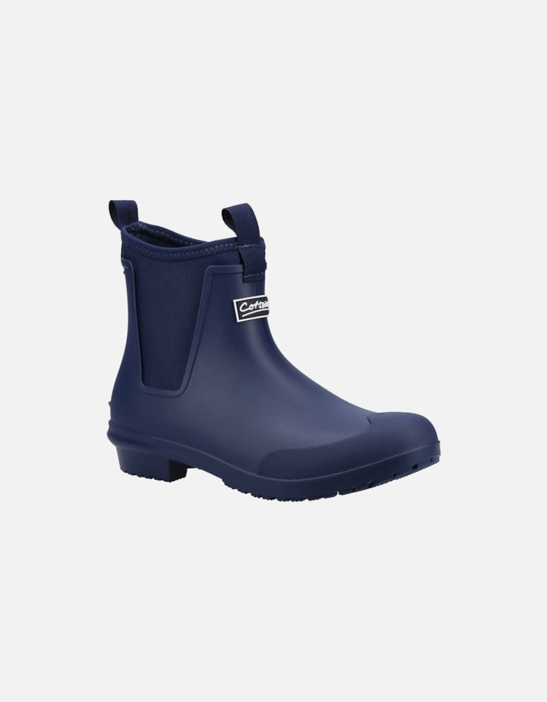 Grosvenor TPR+Neoprene Navy Wellington Boots