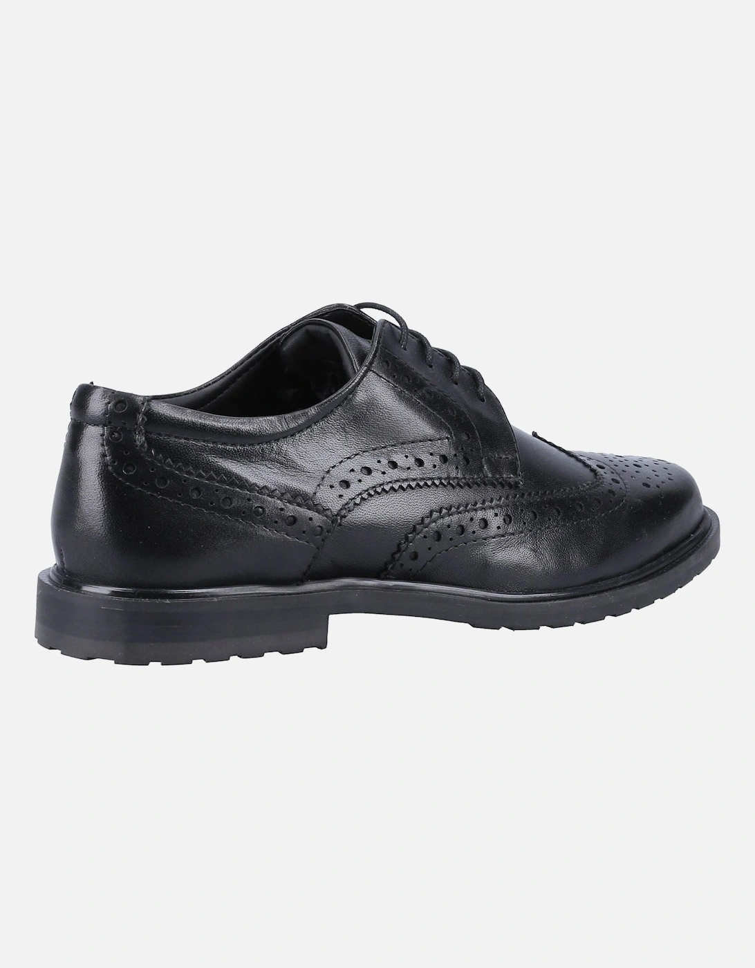 Verity Leather Women's Black Brogues Shoes