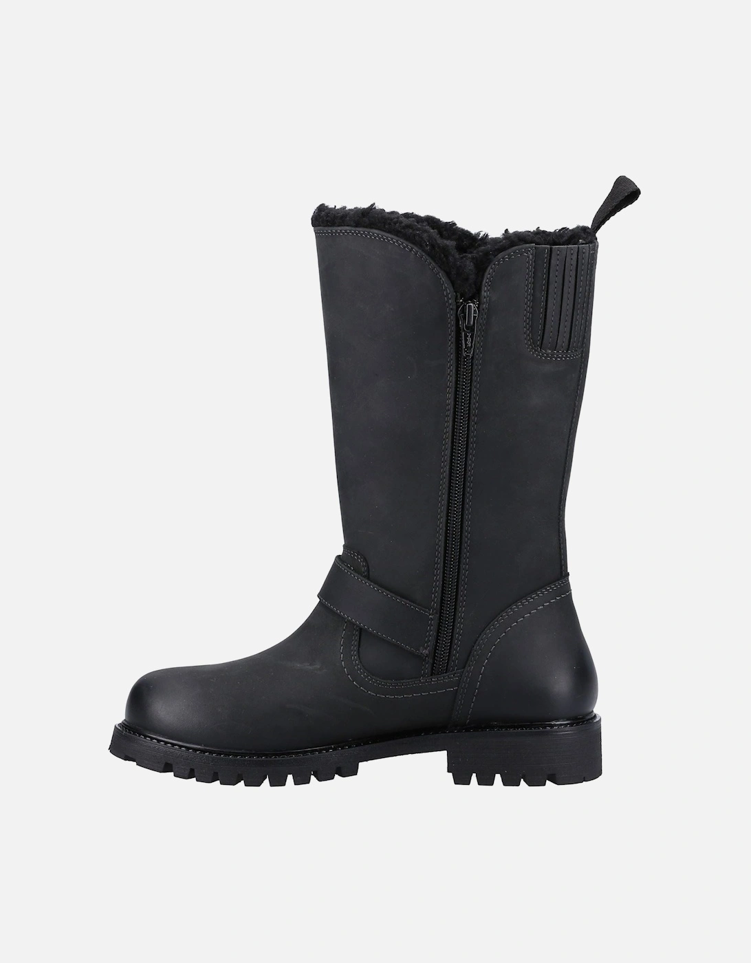 Winnie Leather Women's Black Boots