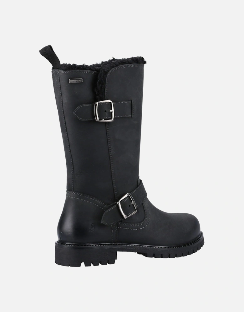 Winnie Leather Women's Black Boots