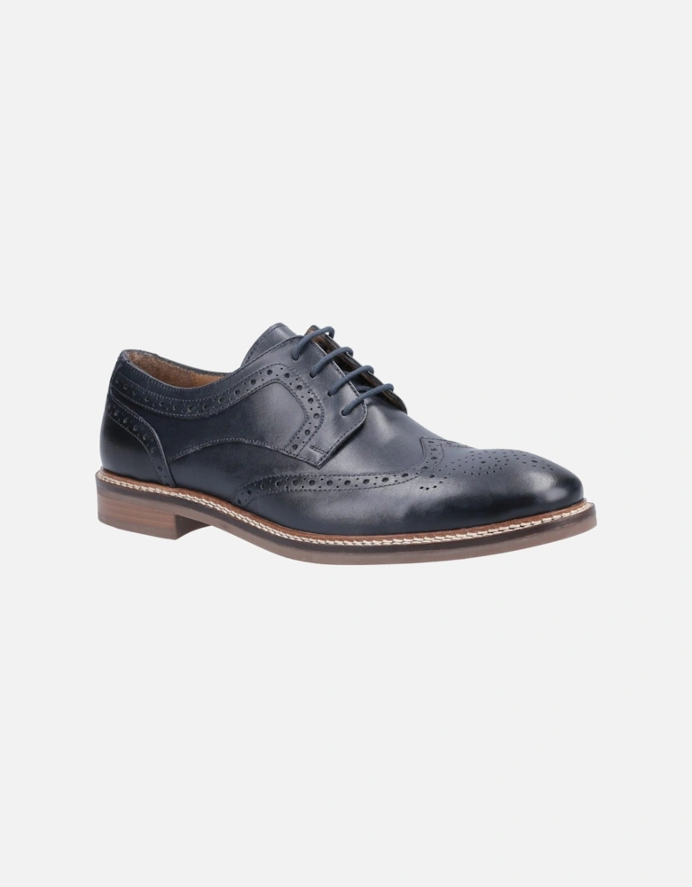 model Bryson Lace Shoes Male in Navy