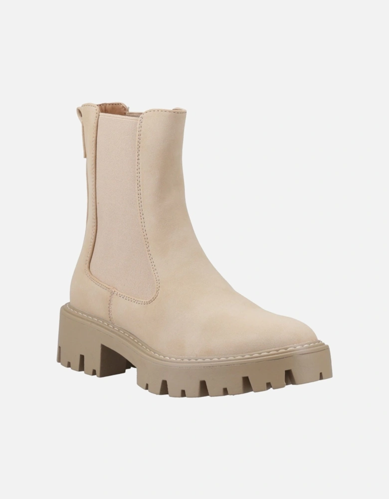 Betty-1 Polyurethane Women's Camel Boots