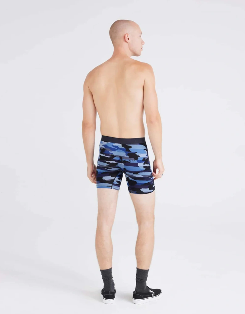 Men's Vibe Xtra Super Soft Boxer Brief Fly Cloudbank Camo/Navy