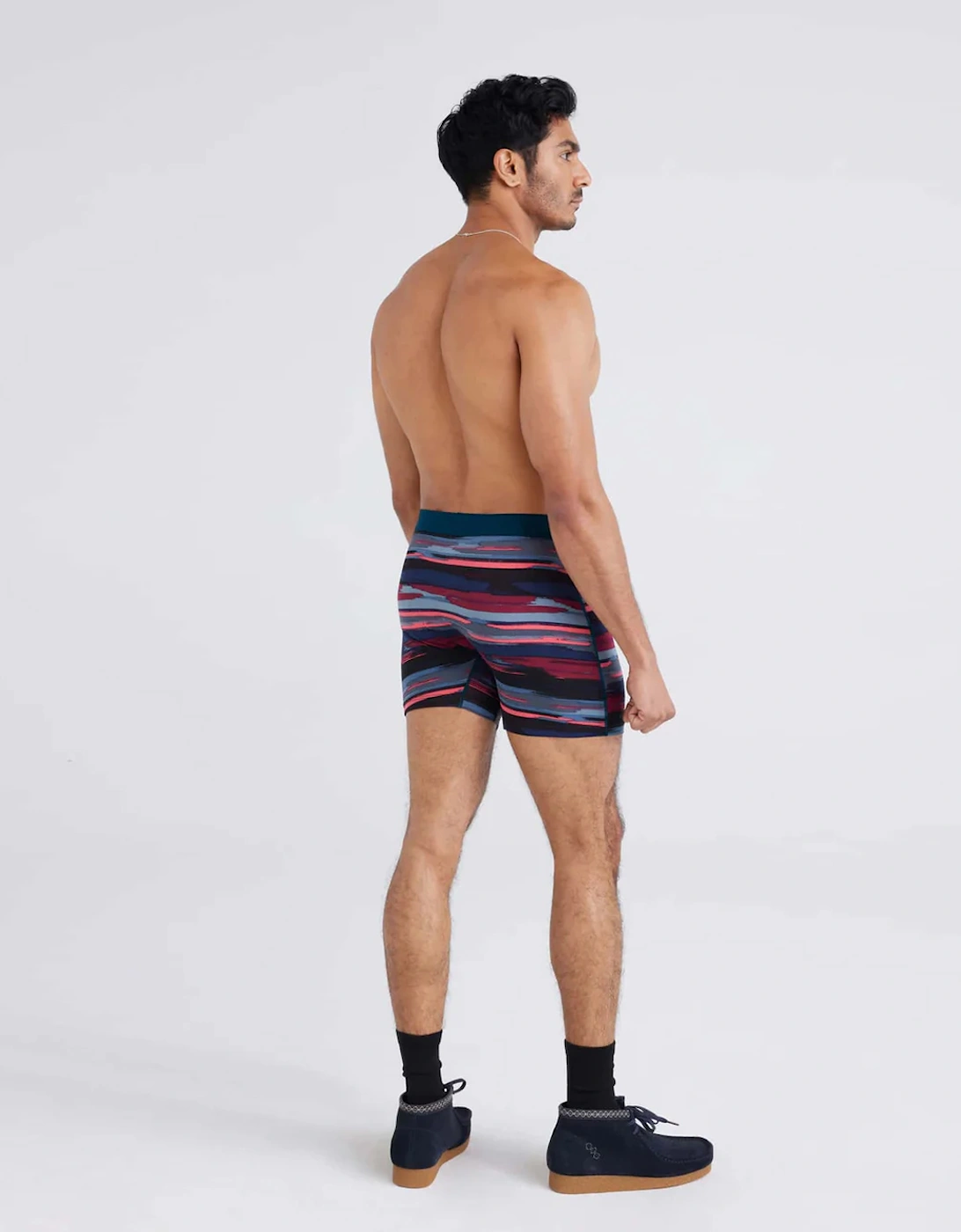 Men's Daytripper Boxer Brief Fly Abstract Stripe/Multi