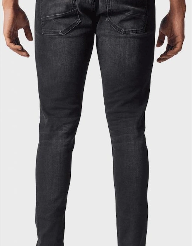 LAT 935 Slim Fit Charcoal Black Jeans