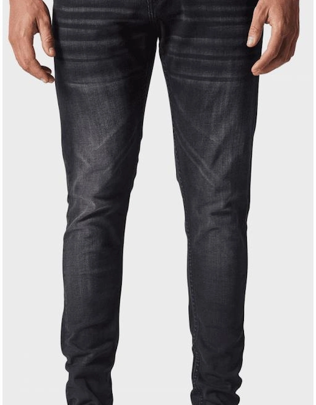 LAT 935 Slim Fit Charcoal Black Jeans