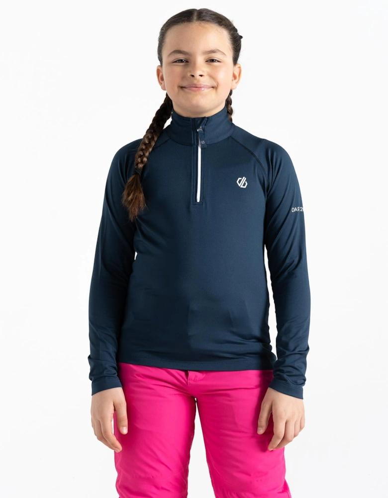 Kids Consist II Half Zip Core Stretch Pullover Fleece