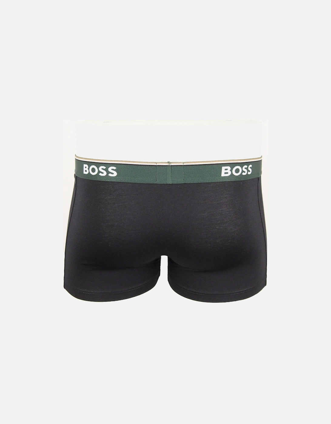3-Pack Power Boxer Trunks, Black