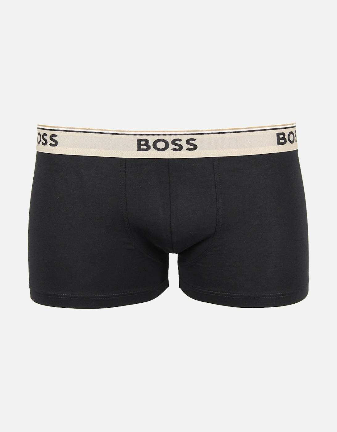 3-Pack Power Boxer Trunks, Black