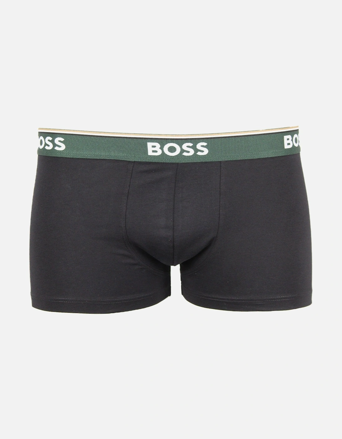 3-Pack Power Boxer Trunks, Black