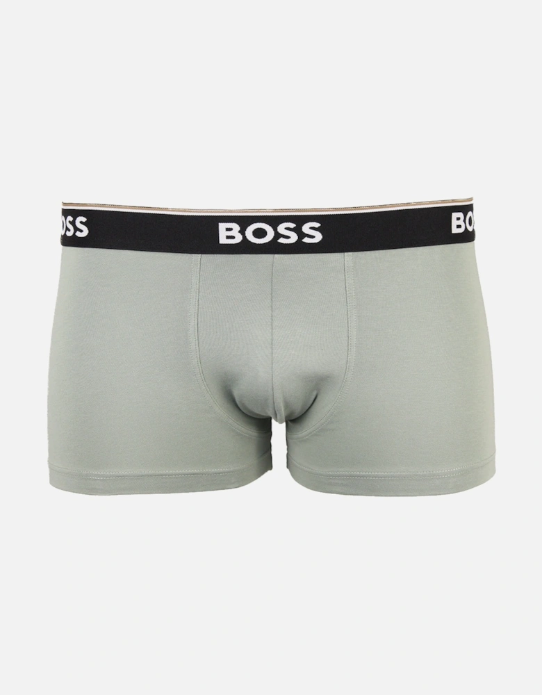 3-Pack Power Boxer Trunks, Red/Navy