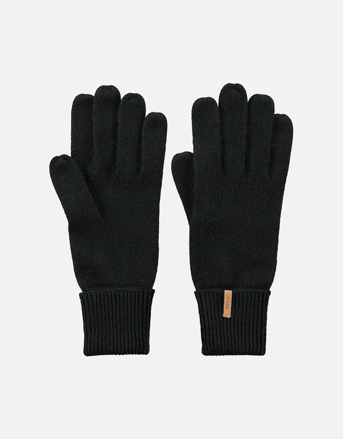 Womens Stretchy Ribbed Cuff Gloves, 2 of 1