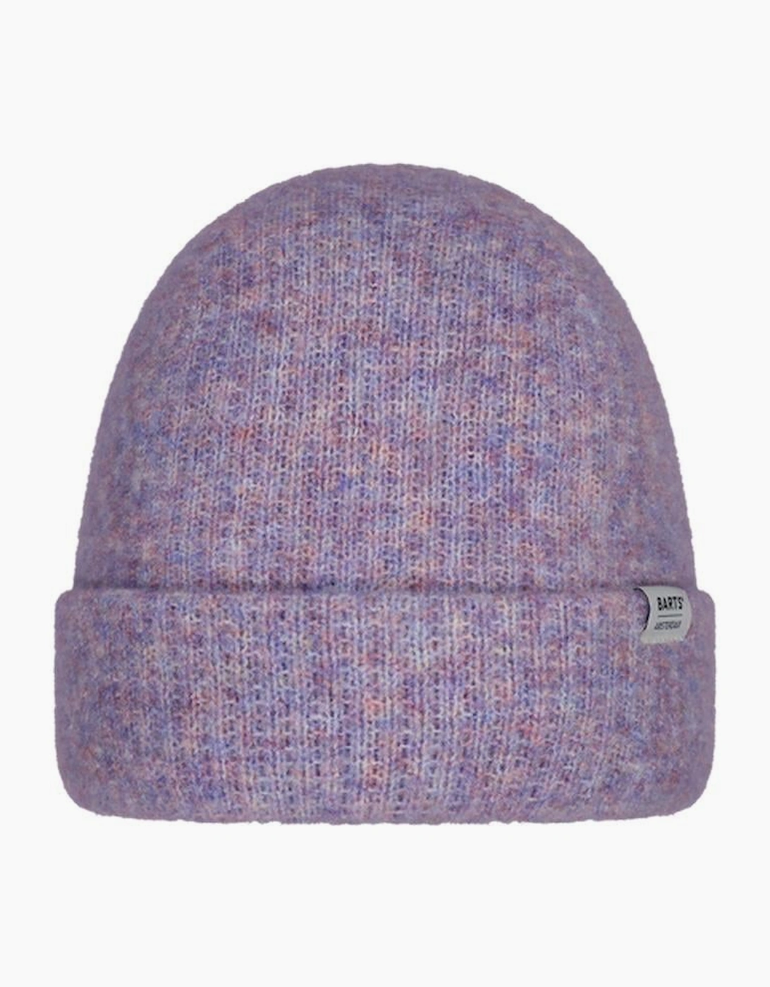 Barts Women's Purple Sarela Waffle Knit Turn Up Beanie - Size: One Size