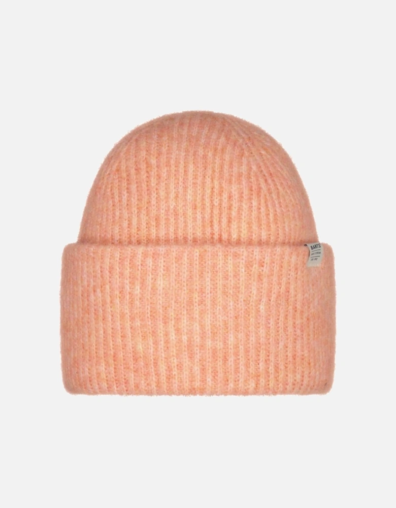 Womens Kylar High Turn Up Knitted Beanie