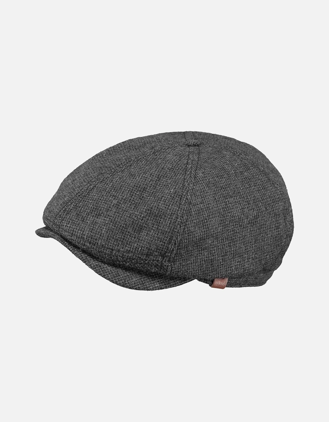 Mens Jamaica Adjustable Warm Wool Flat Cap, 2 of 1