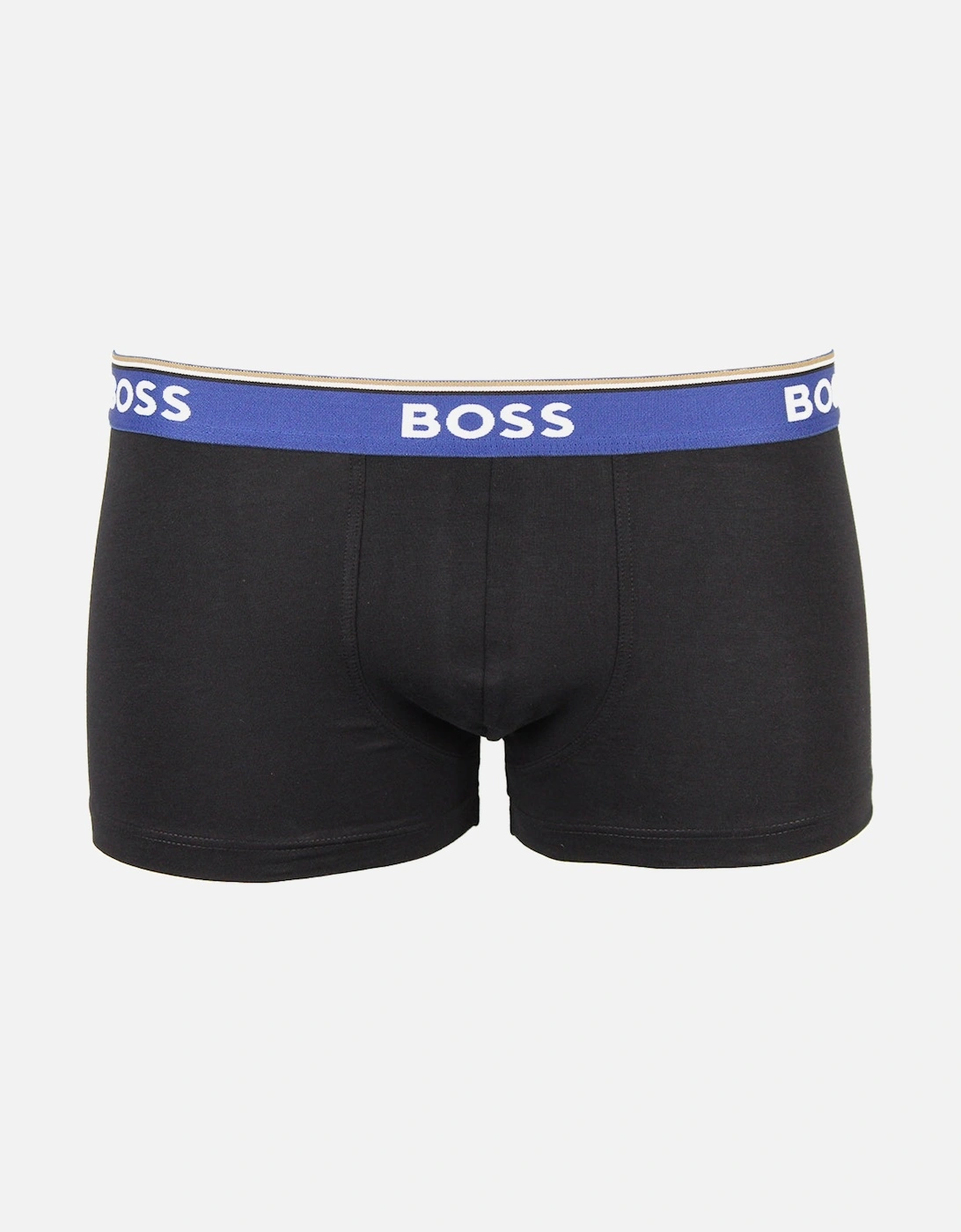 3-Pack Power Boxer Trunks, Black