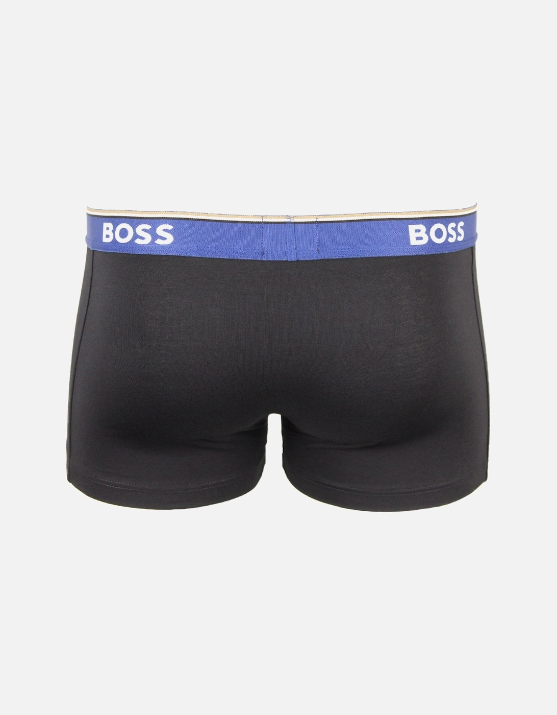 3-Pack Power Boxer Trunks, Black