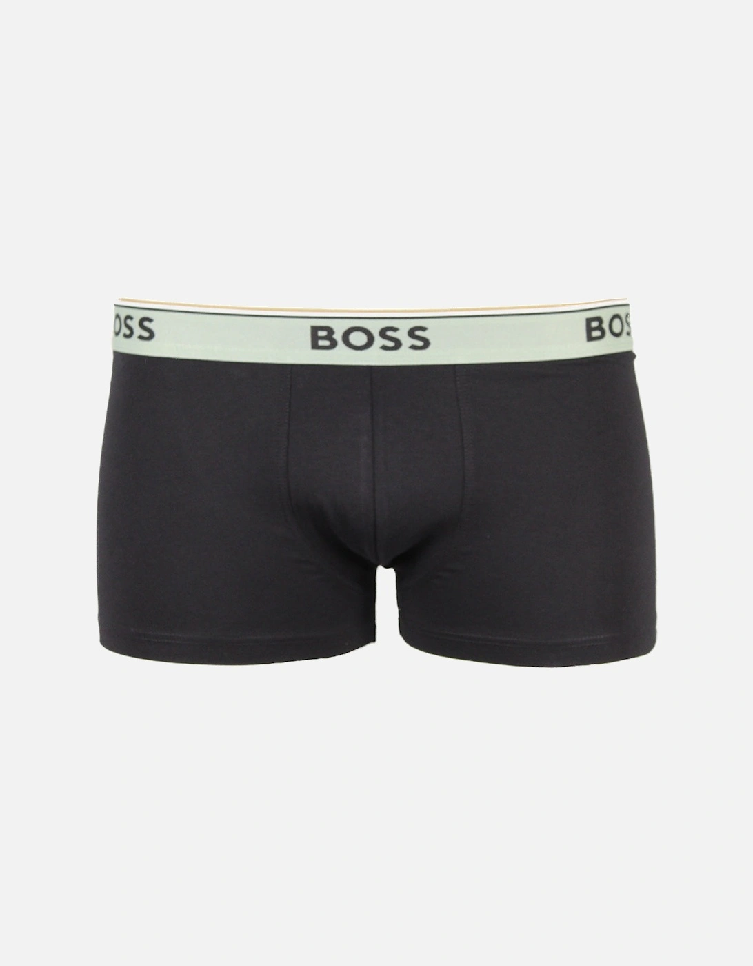 3-Pack Power Boxer Trunks, Black