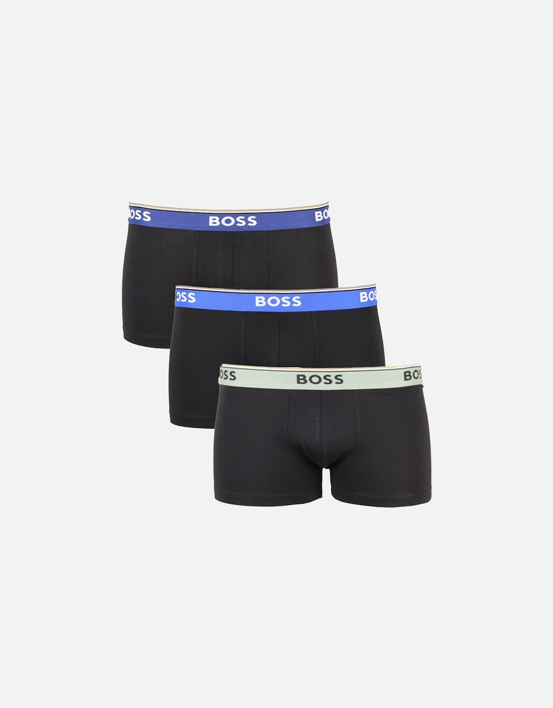 3-Pack Power Boxer Trunks, Black, 6 of 5