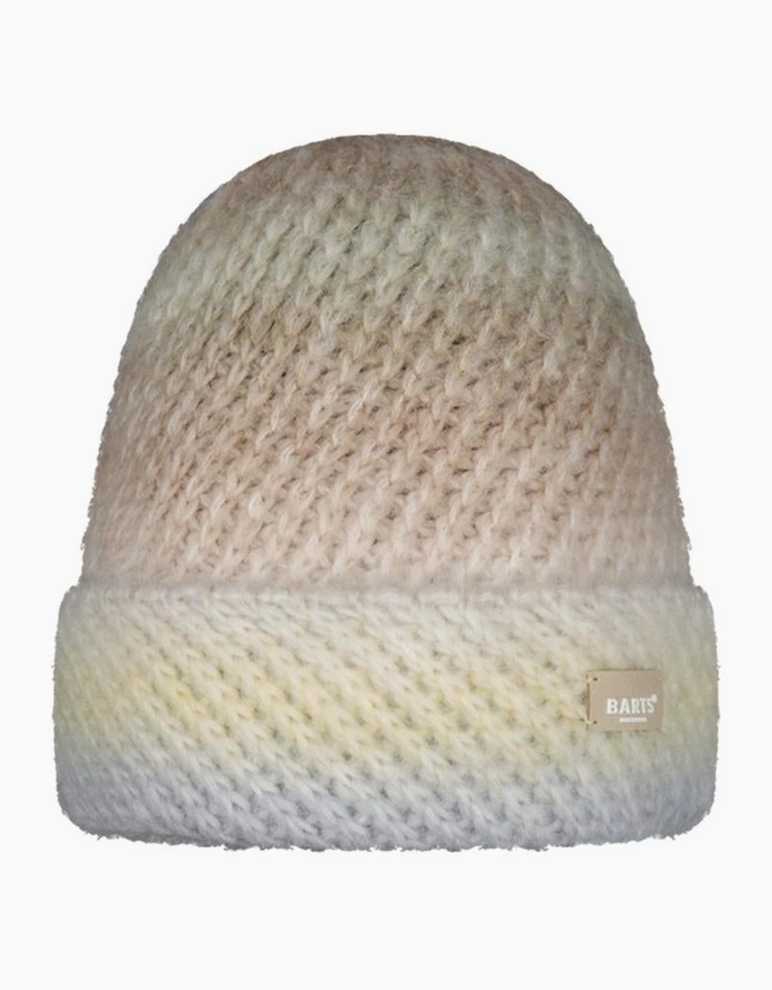 Barts Women's Tan Fanatail Cuffed Space-Dyed Knitted Beanie - Size: One Size