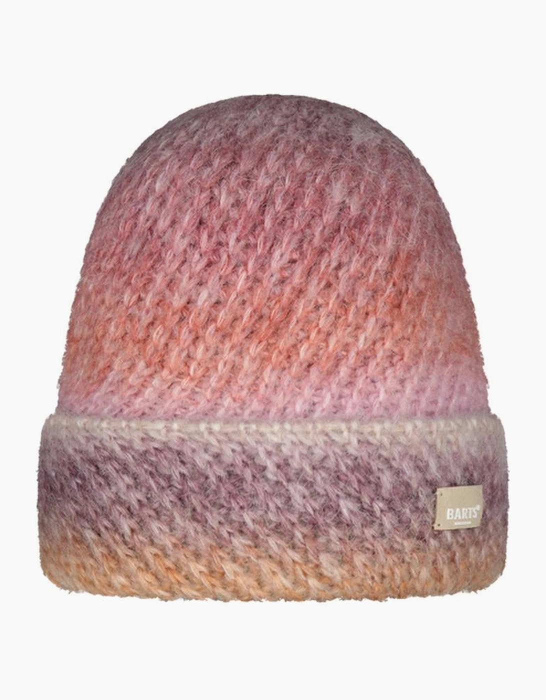 Barts Women's Purple Fanatail Cuffed Space-Dyed Knitted Beanie - Size: One Size