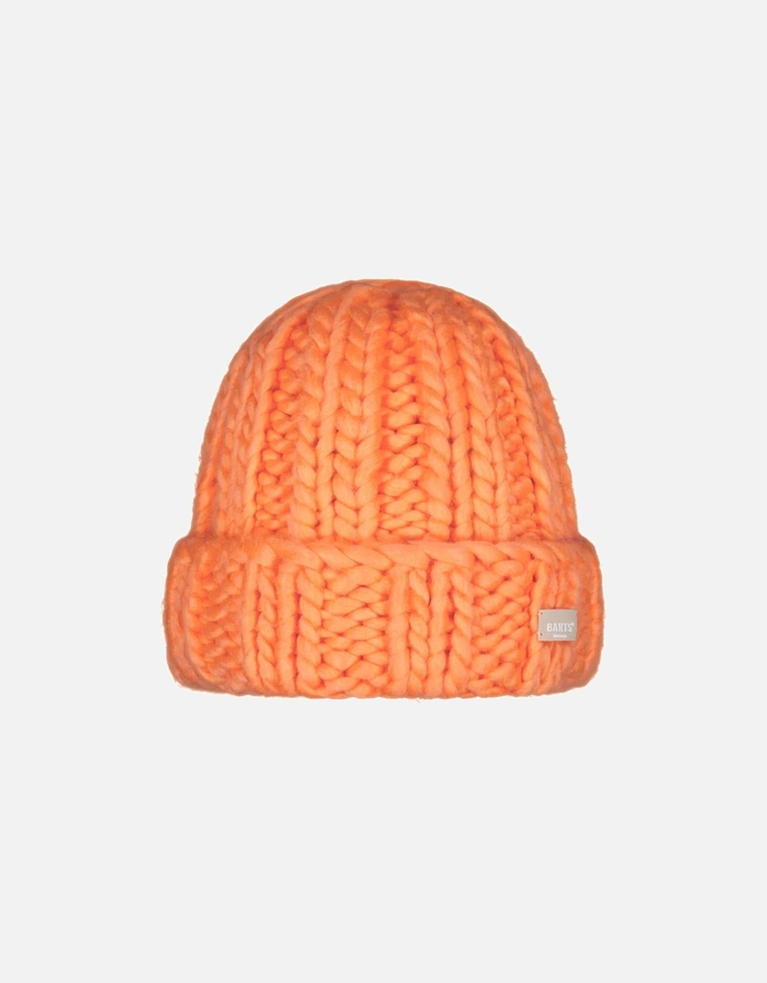Women's Barts Womens Hermitta Chunky Knit Beanie - Orange - Size: ONE size
