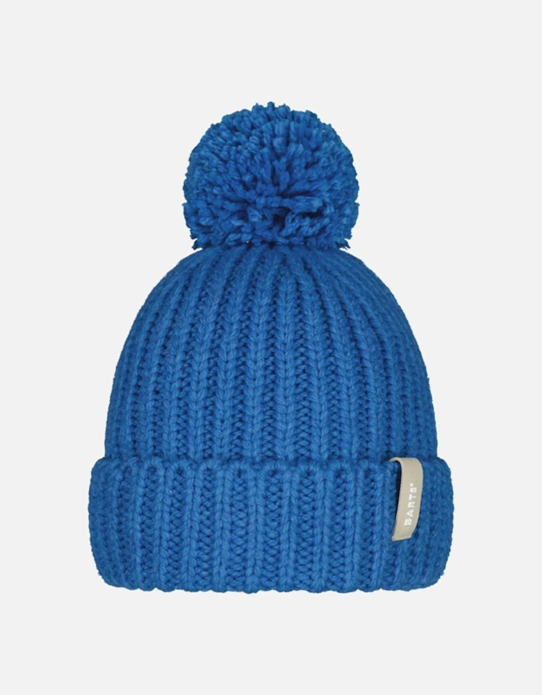 Womens Joansy Curffed Pom Pom Bobble Hat