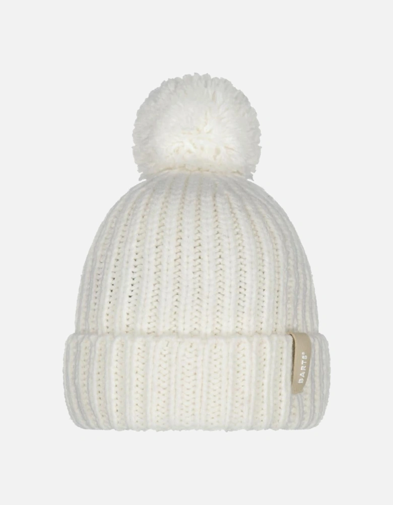 Womens Joansy Curffed Pom Pom Bobble Hat