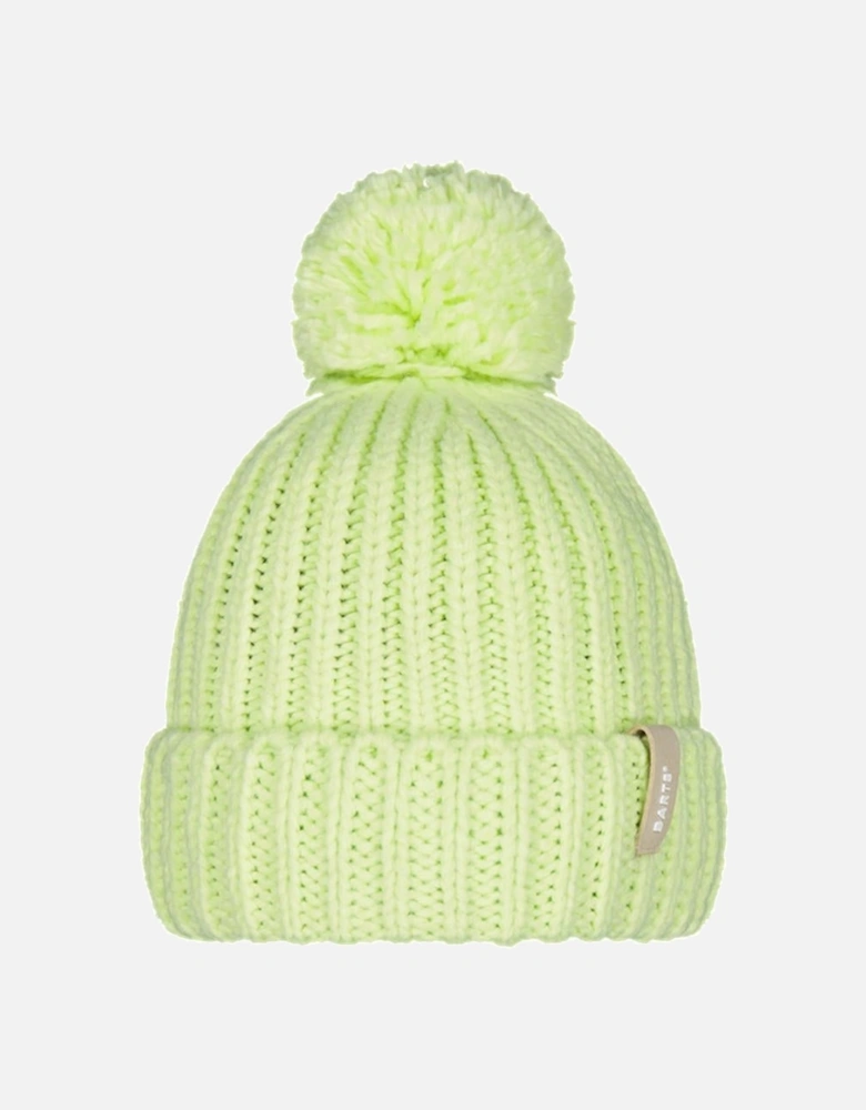 Womens Joansy Curffed Pom Pom Bobble Hat