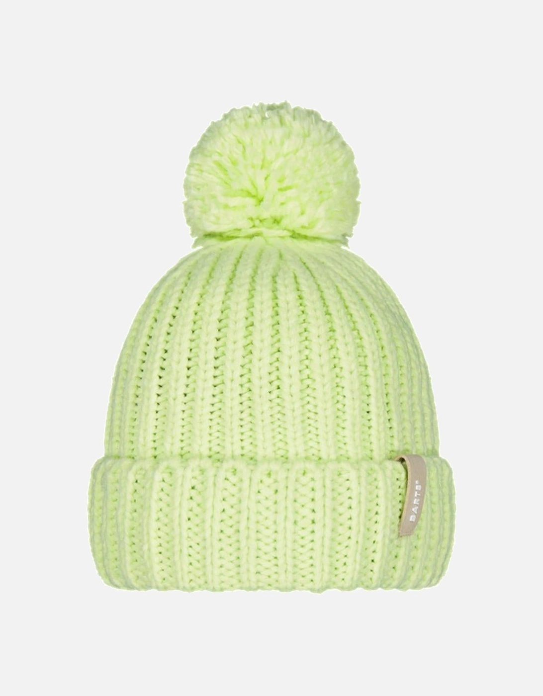 Womens Joansy Curffed Pom Pom Bobble Hat, 2 of 1