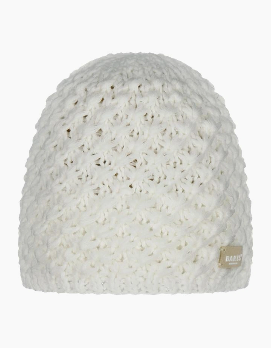 Women's Barts Womens Ilmari Chunky Wool Knitted Beanie - Cream - Size: ONE size