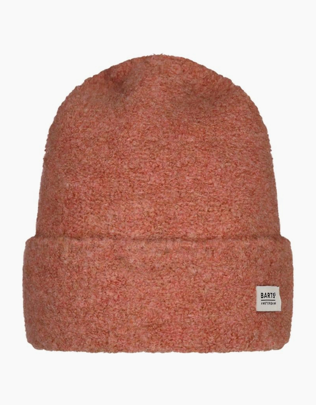 Barts Women's Orange Altei High Turn Up Knittted Beanie - Size: One Size