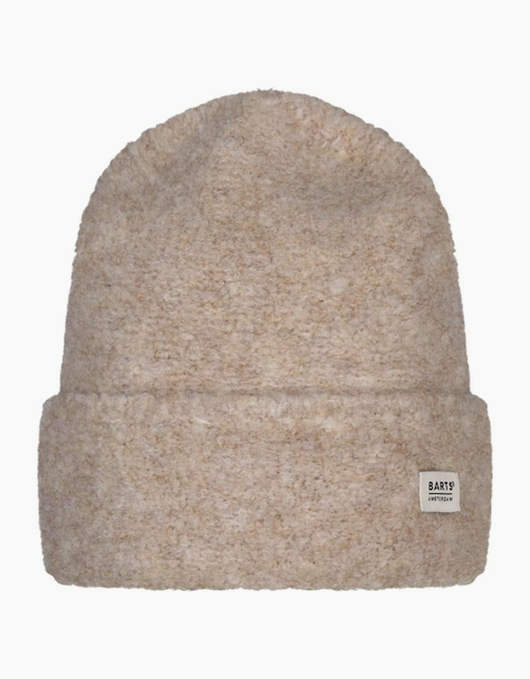 Barts Women's Tan Altei High Turn Up Knittted Beanie - Size: One Size