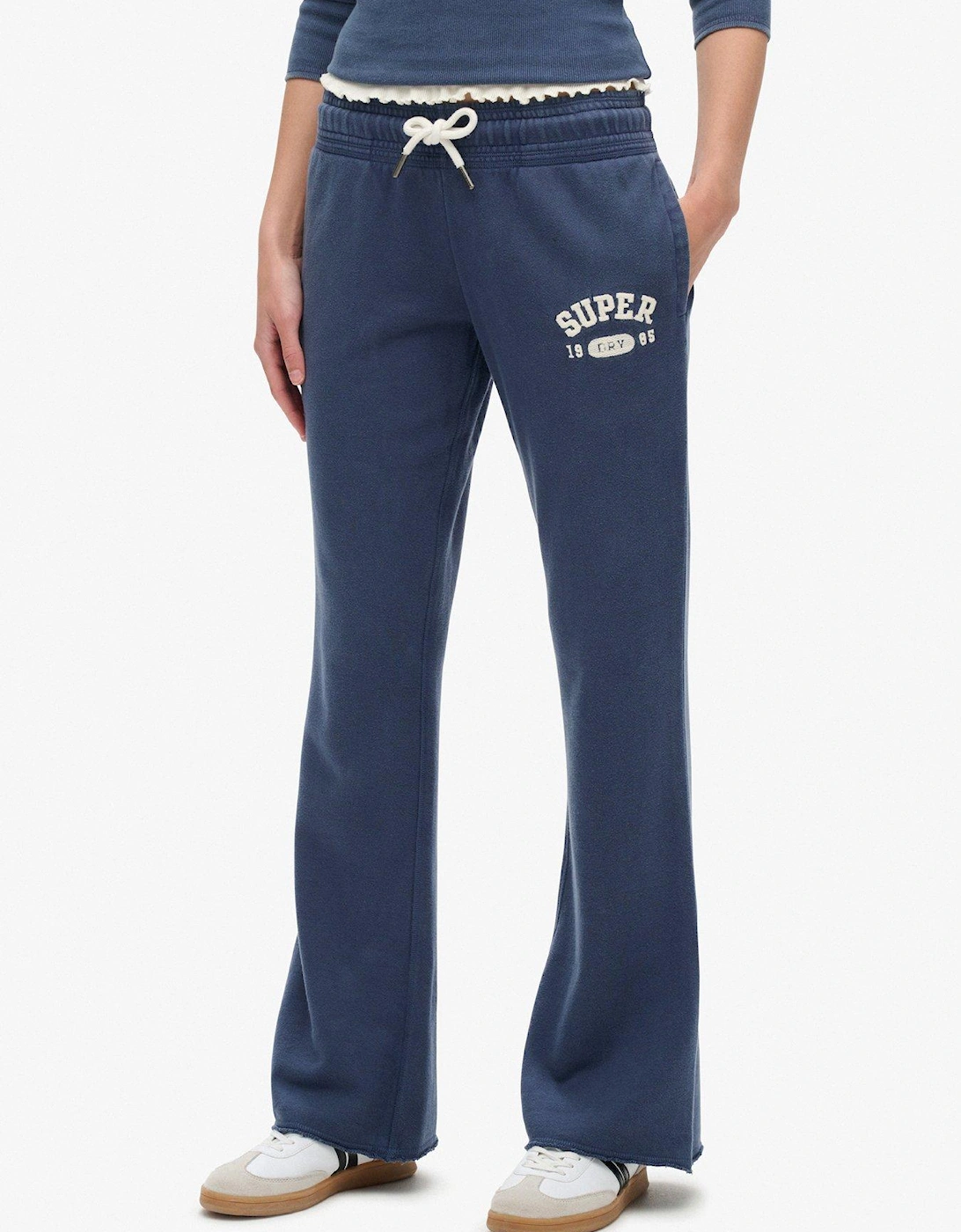 Athletic Low Rise Flared Jogger - Navy, 2 of 1